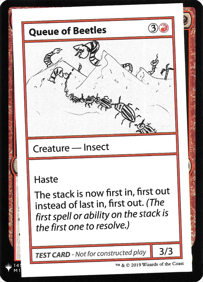 Queue of Beetles [Mystery Booster Playtest Cards] | The Time Vault CA