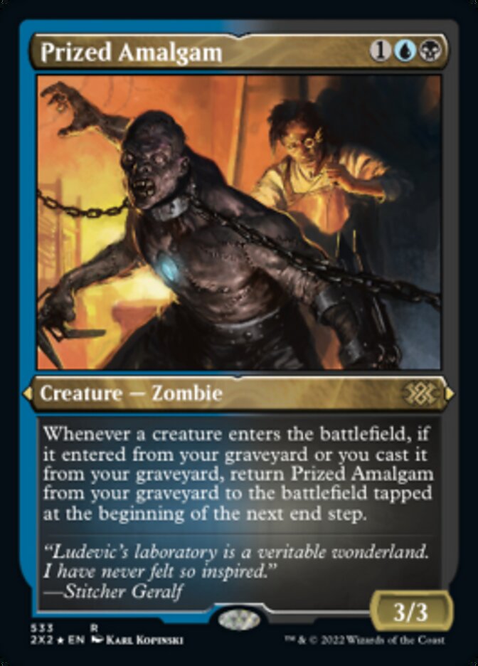 Prized Amalgam (Foil Etched) [Double Masters 2022] | The Time Vault CA