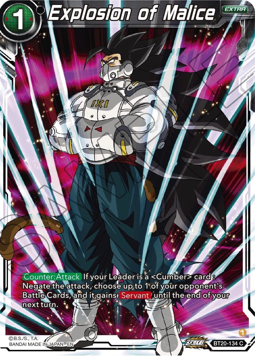 Explosion of Malice (BT20-134) [Power Absorbed] | The Time Vault CA