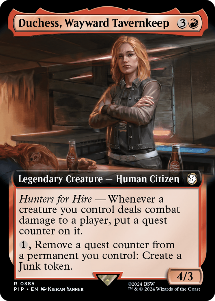 Duchess, Wayward Tavernkeep (Extended Art) [Fallout] | The Time Vault CA