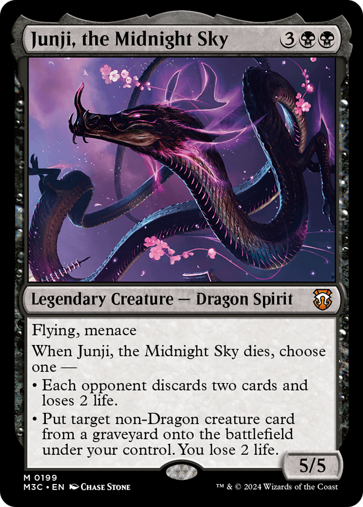 Junji, the Midnight Sky [Modern Horizons 3 Commander] | The Time Vault CA