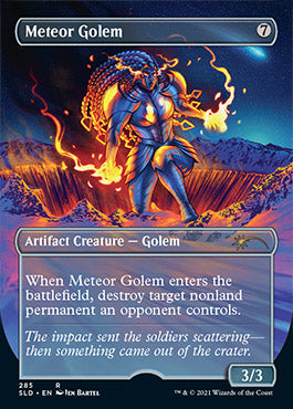 Meteor Golem (Borderless) [Secret Lair Drop Series] | The Time Vault CA