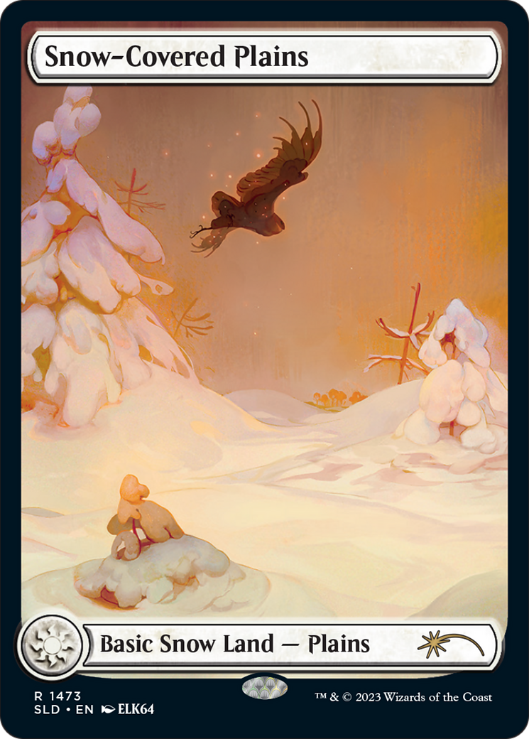 Snow-Covered Plains (1473) (Rainbow Foil) [Secret Lair Drop Series] | The Time Vault CA