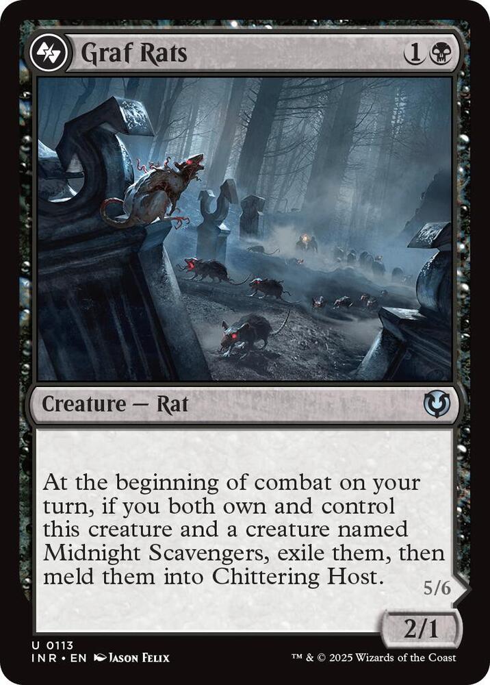 Graf Rats [Innistrad Remastered] | The Time Vault CA