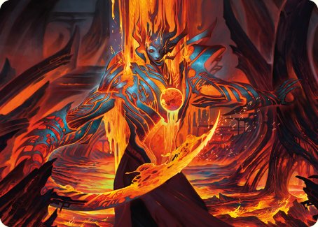 Free From Flesh Art Card [Phyrexia: All Will Be One Art Series] | The Time Vault CA