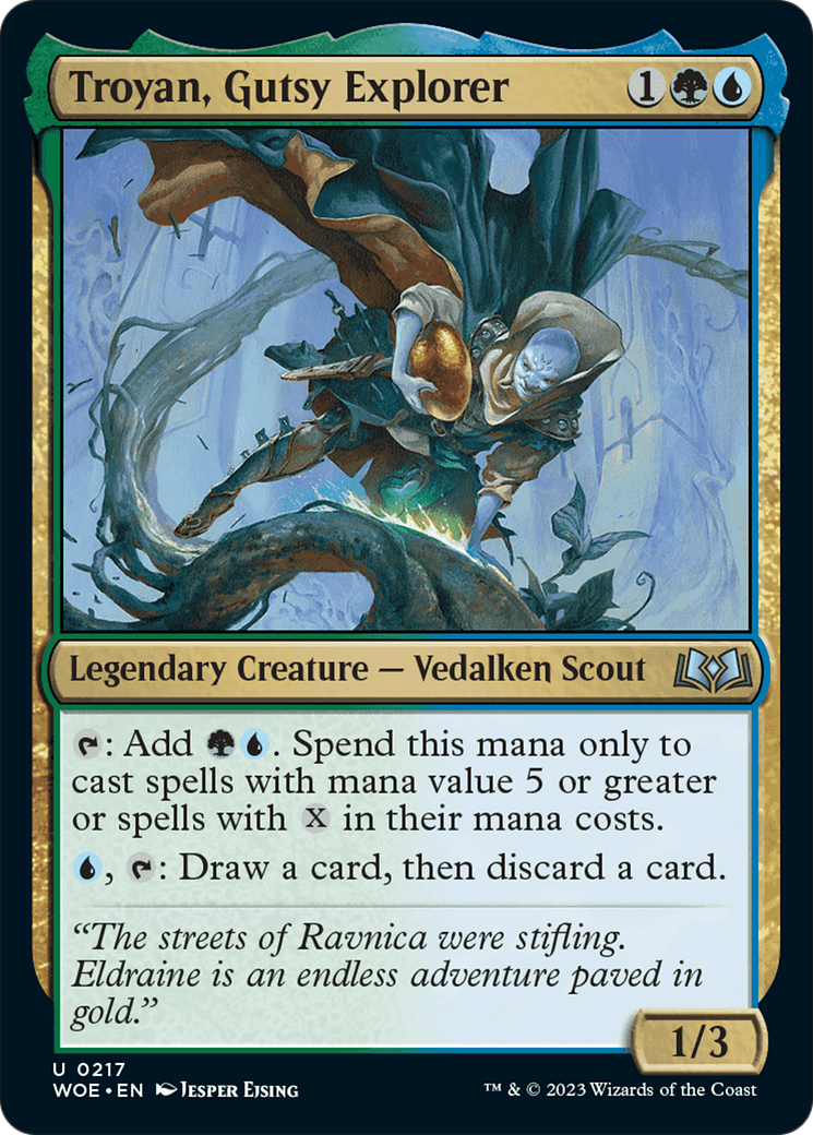 Troyan, Gutsy Explorer [Wilds of Eldraine] | The Time Vault CA