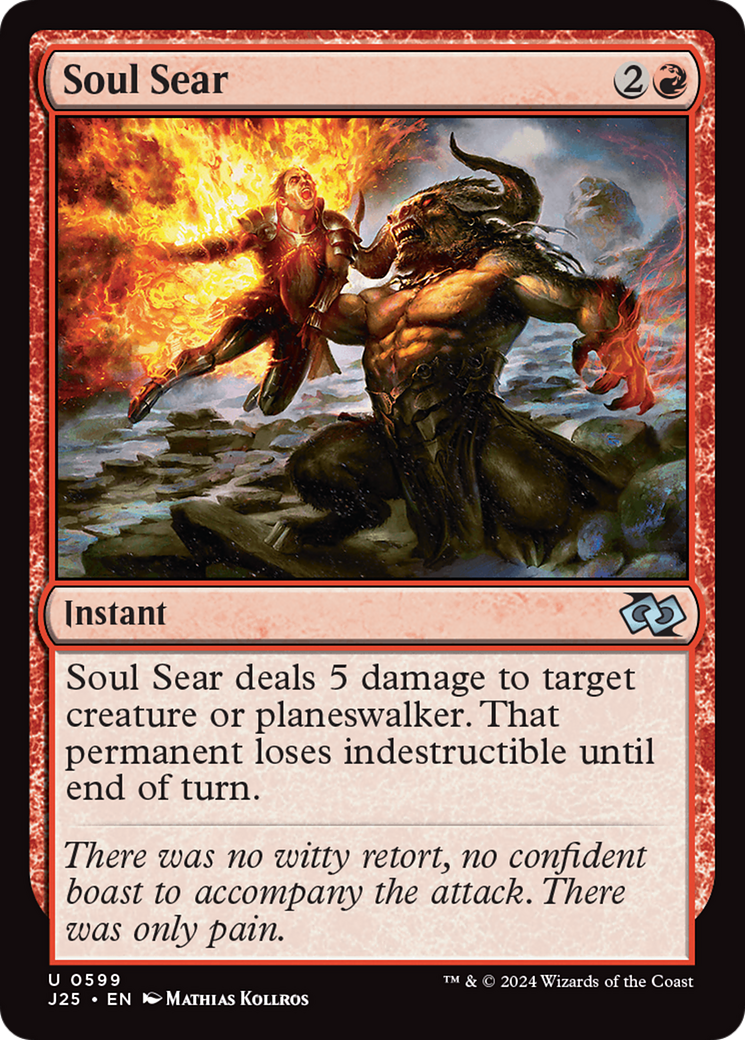 Soul Sear [Foundations Jumpstart] | The Time Vault CA