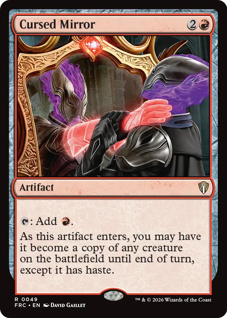 Cursed Mirror [Reality Fracture Commander] | The Time Vault CA