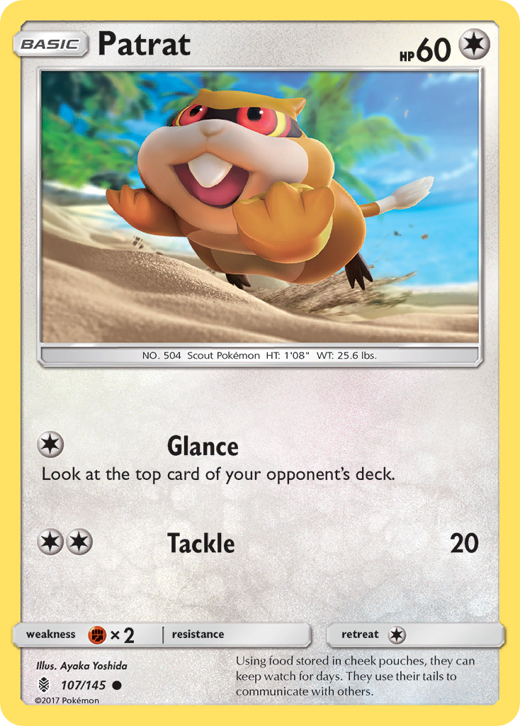 Patrat (107/145) [Sun & Moon: Guardians Rising] | The Time Vault CA