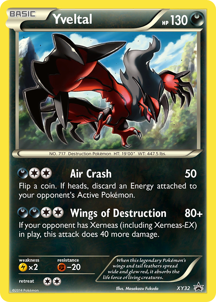 Yveltal (XY32) [XY: Black Star Promos] | The Time Vault CA