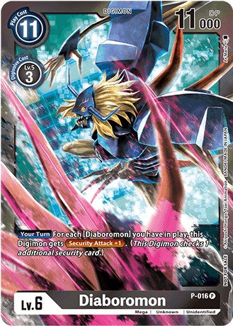 Diaboromon [P-016] (Gift Box 2022) [Promotional Cards] | The Time Vault CA