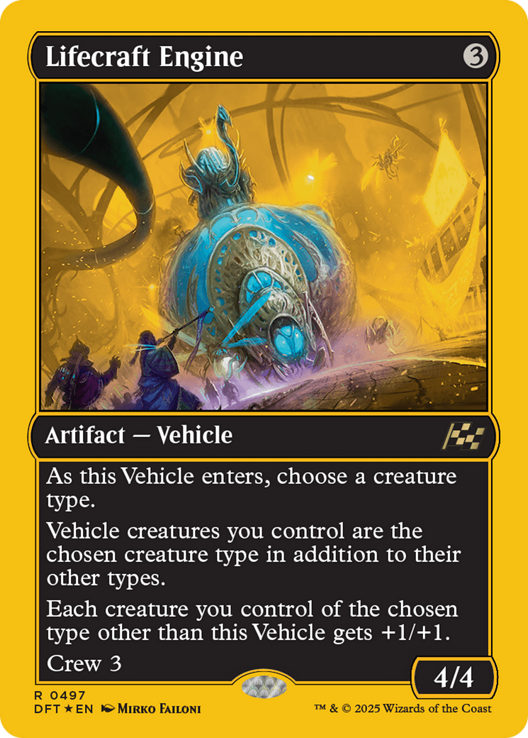 Lifecraft Engine (First-Place Foil) [Aetherdrift] | The Time Vault CA