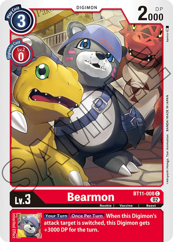 Bearmon [BT11-008] [Dimensional Phase] | The Time Vault CA