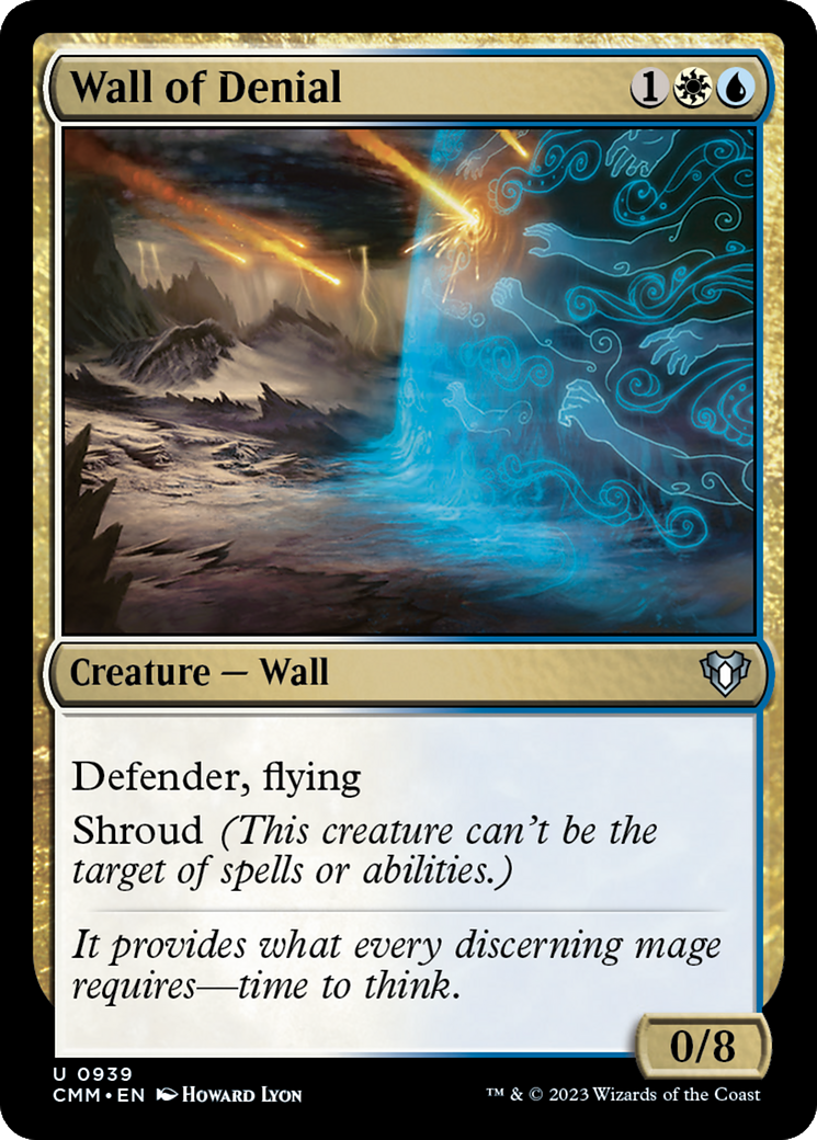 Wall of Denial [Commander Masters] | The Time Vault CA