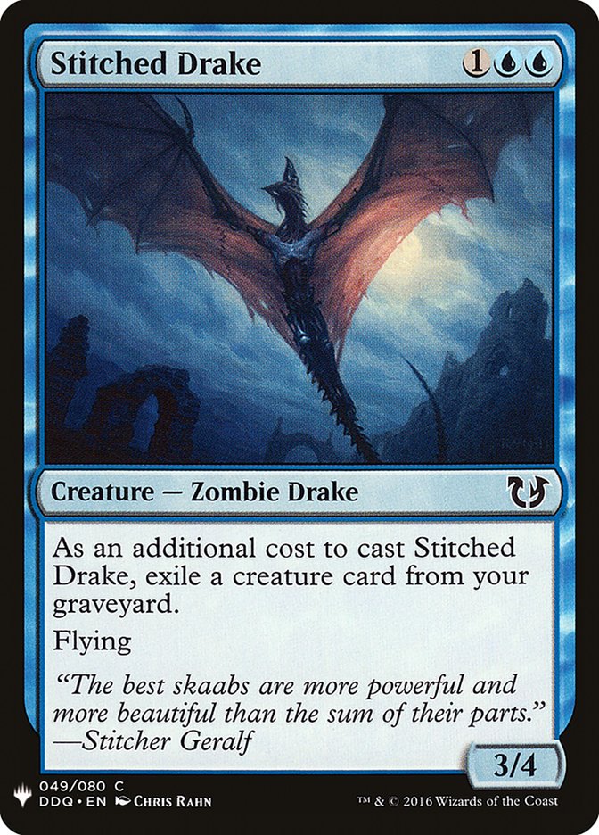 Stitched Drake [Mystery Booster] | The Time Vault CA