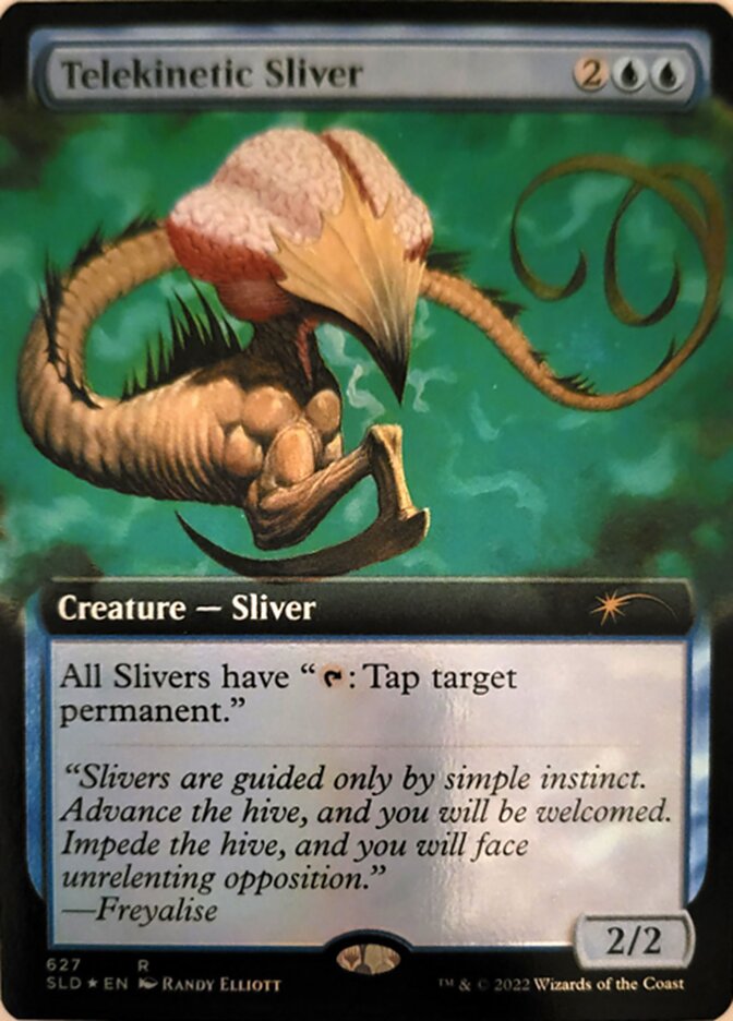 Telekinetic Sliver (Extended Art) [Secret Lair Drop Promos] | The Time Vault CA