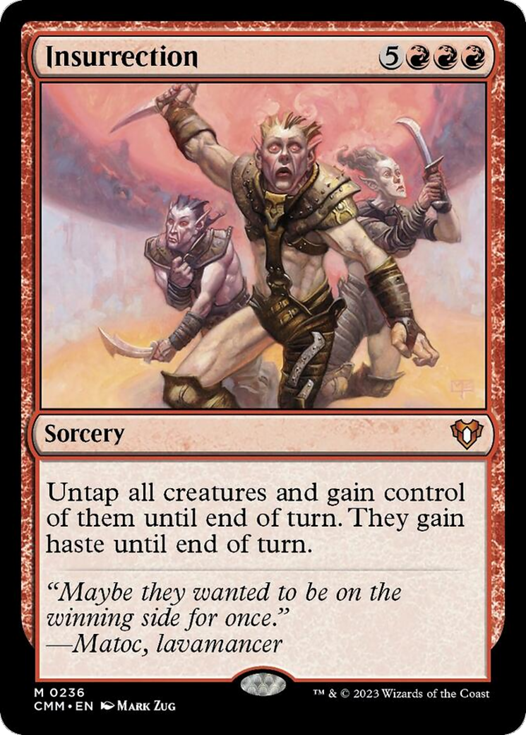 Insurrection [Commander Masters] | The Time Vault CA