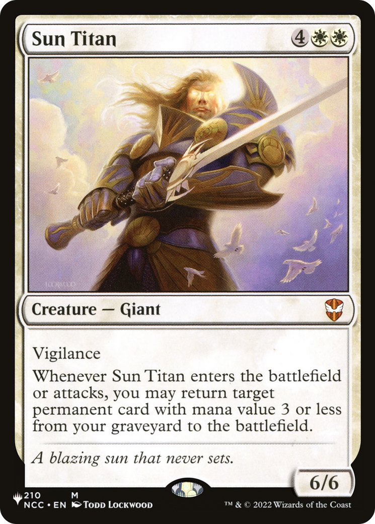 Sun Titan (NCC) [The List] | The Time Vault CA