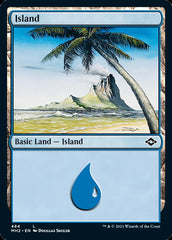 Island (484) (Foil Etched) [Modern Horizons 2] | The Time Vault CA