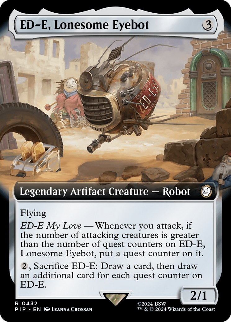 ED-E, Lonesome Eyebot (Extended Art) [Fallout] | The Time Vault CA