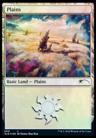 Plains (Enchanted) (544) [Secret Lair Drop Promos] | The Time Vault CA