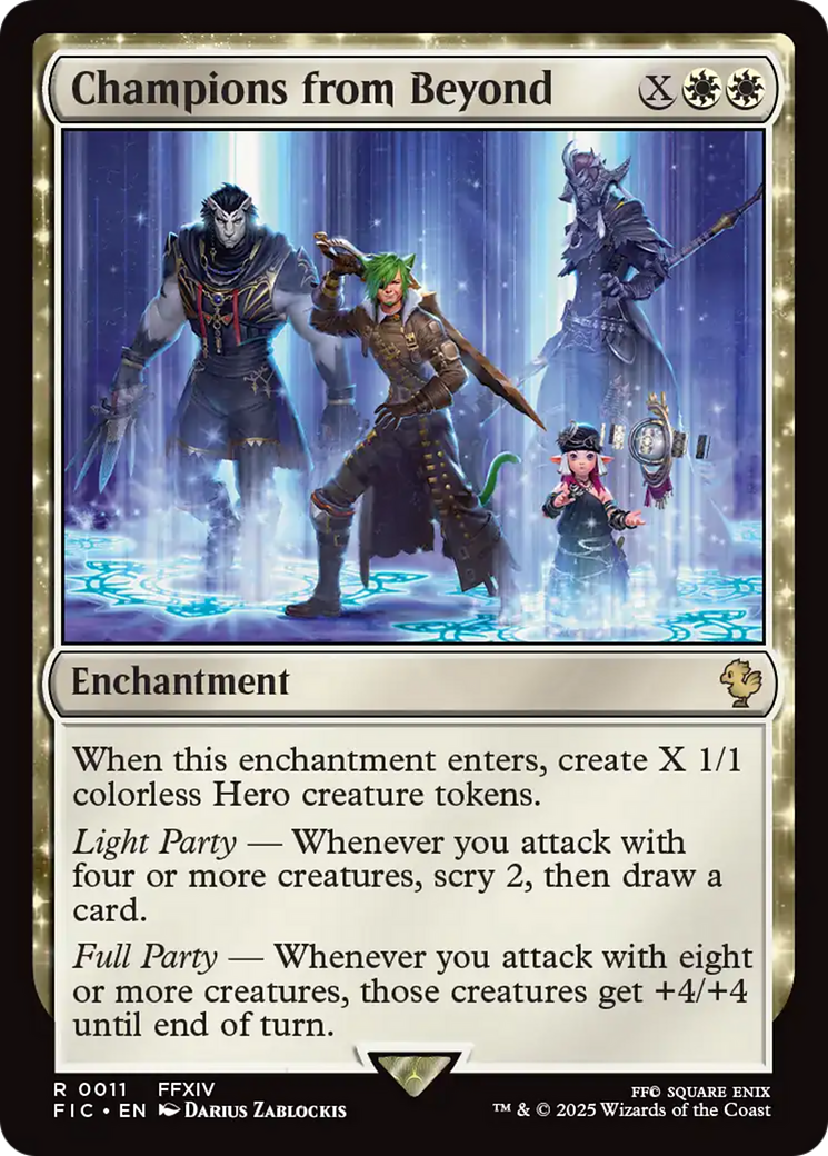 Champions from Beyond [FINAL FANTASY Commander] | The Time Vault CA