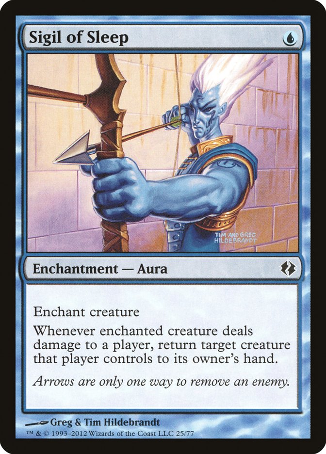 Sigil of Sleep [Duel Decks: Venser vs. Koth] | The Time Vault CA