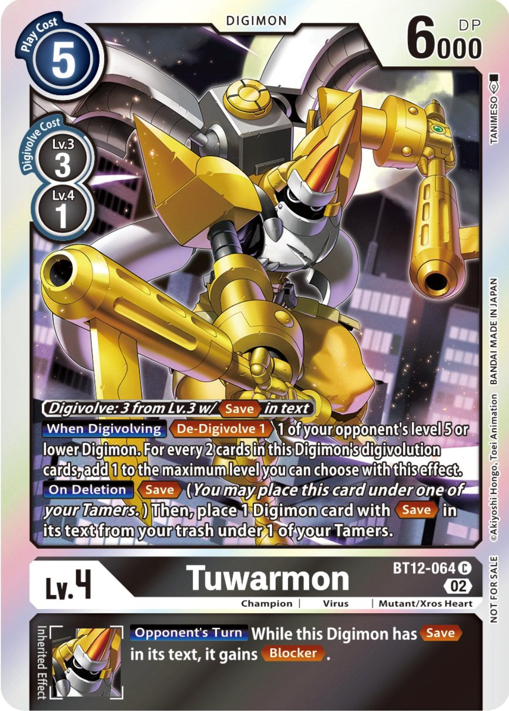 Tuwarmon [BT12-064] (Box Topper) [Across Time] | The Time Vault CA