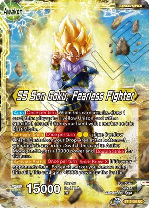 Son Goku // SS Son Goku, Fearless Fighter (BT17-081) [Ultimate Squad] | The Time Vault CA