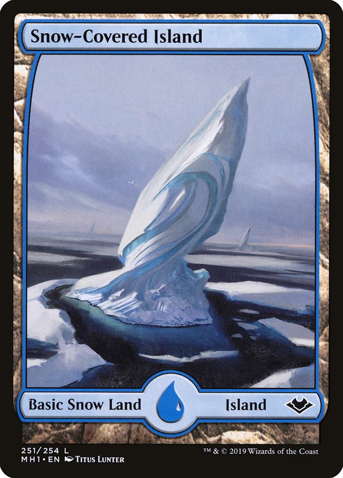 Snow-Covered Island [Modern Horizons] | The Time Vault CA