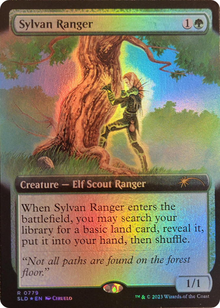 Sylvan Ranger (Extended Art) [Secret Lair Drop Series] | The Time Vault CA