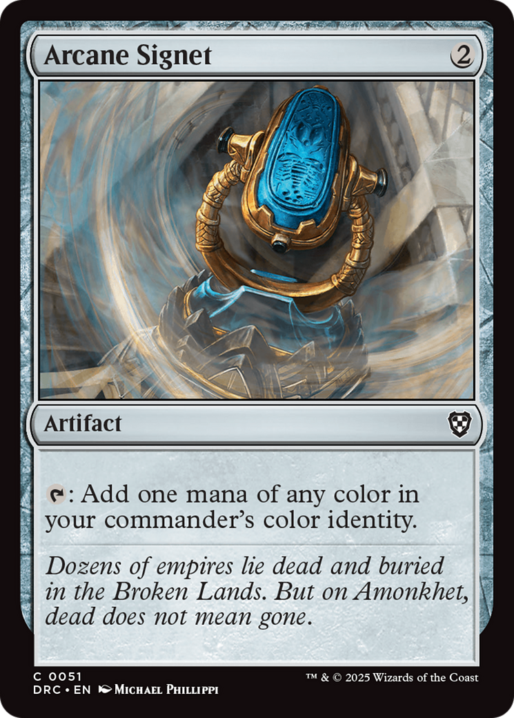 Arcane Signet [Aetherdrift Commander] | The Time Vault CA