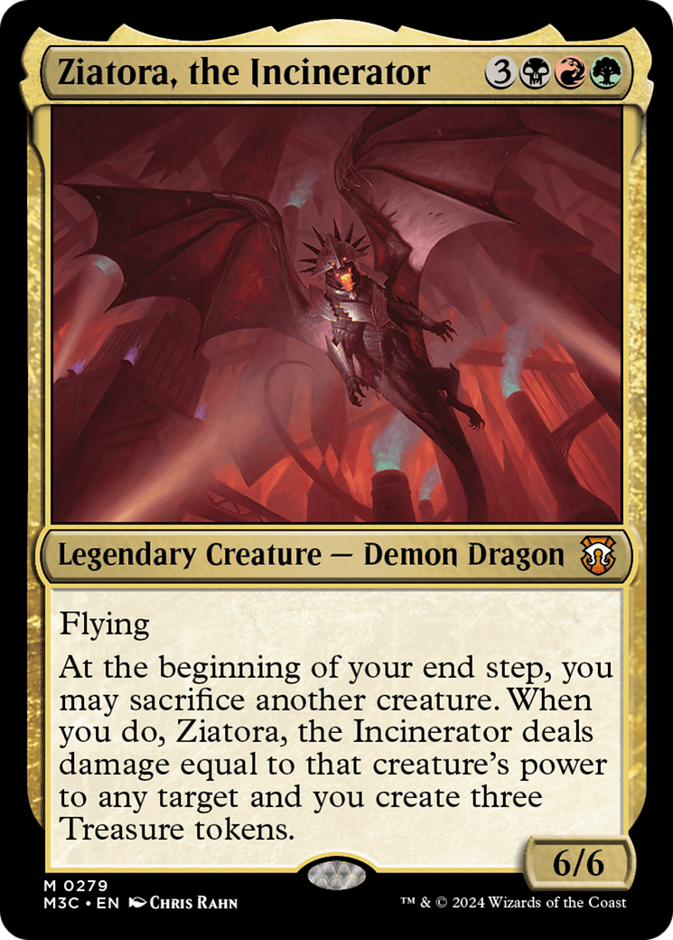 Ziatora, the Incinerator [Modern Horizons 3 Commander] | The Time Vault CA