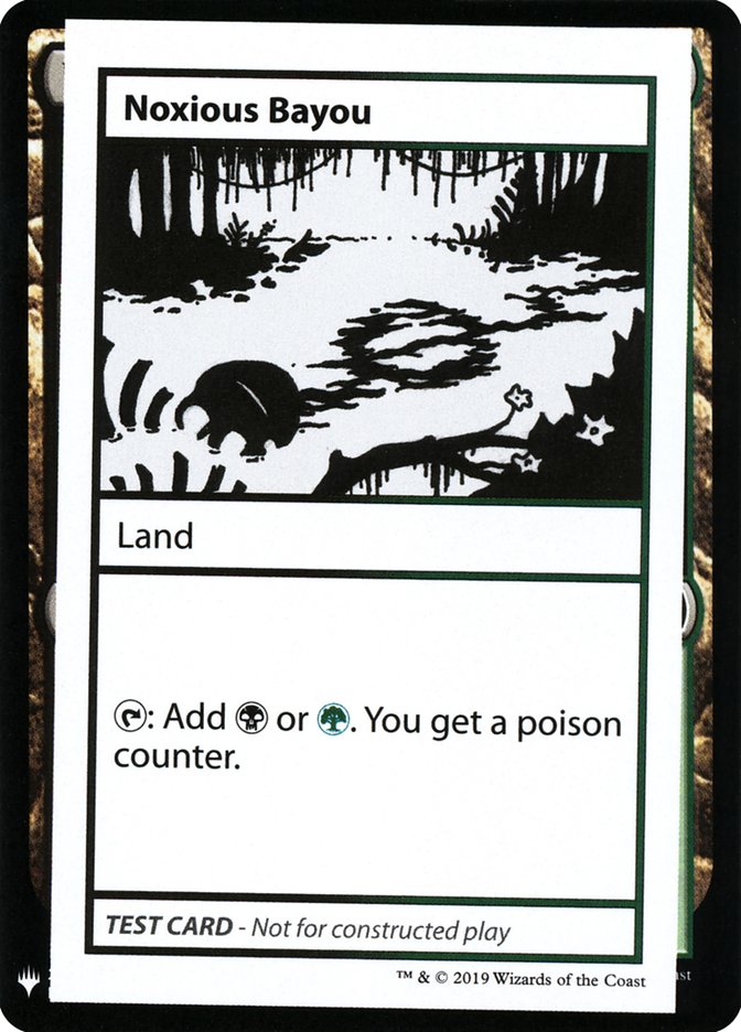 Noxious Bayou [Mystery Booster Playtest Cards] | The Time Vault CA