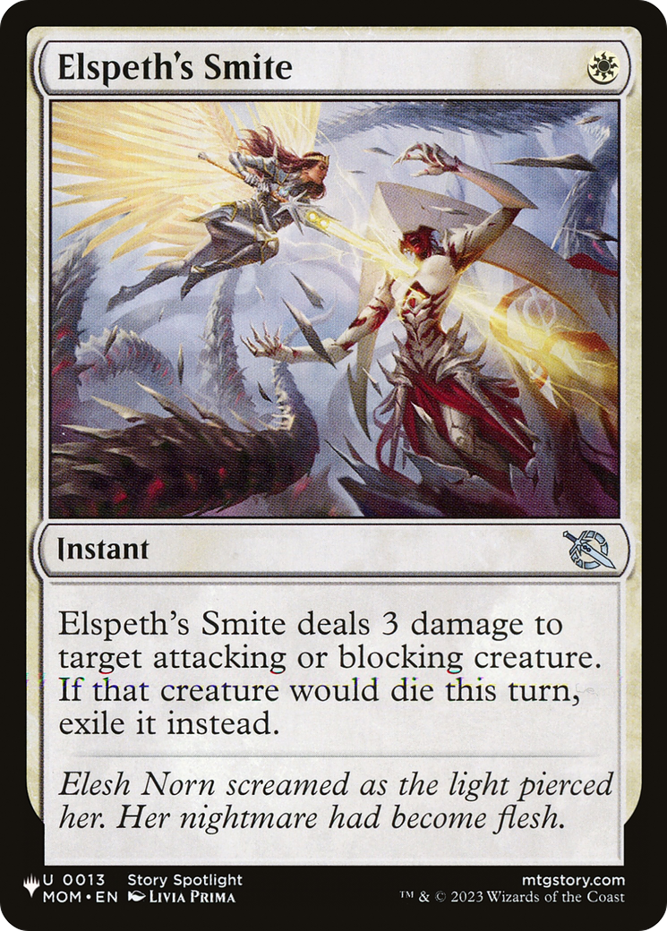 Elspeth's Smite [The List] | The Time Vault CA