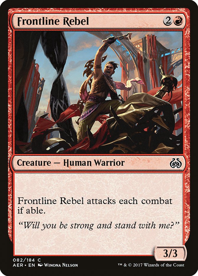 Frontline Rebel [Aether Revolt] | The Time Vault CA