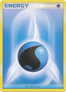 Water Energy (2007 2008 League Promo) [League & Championship Cards] | The Time Vault CA