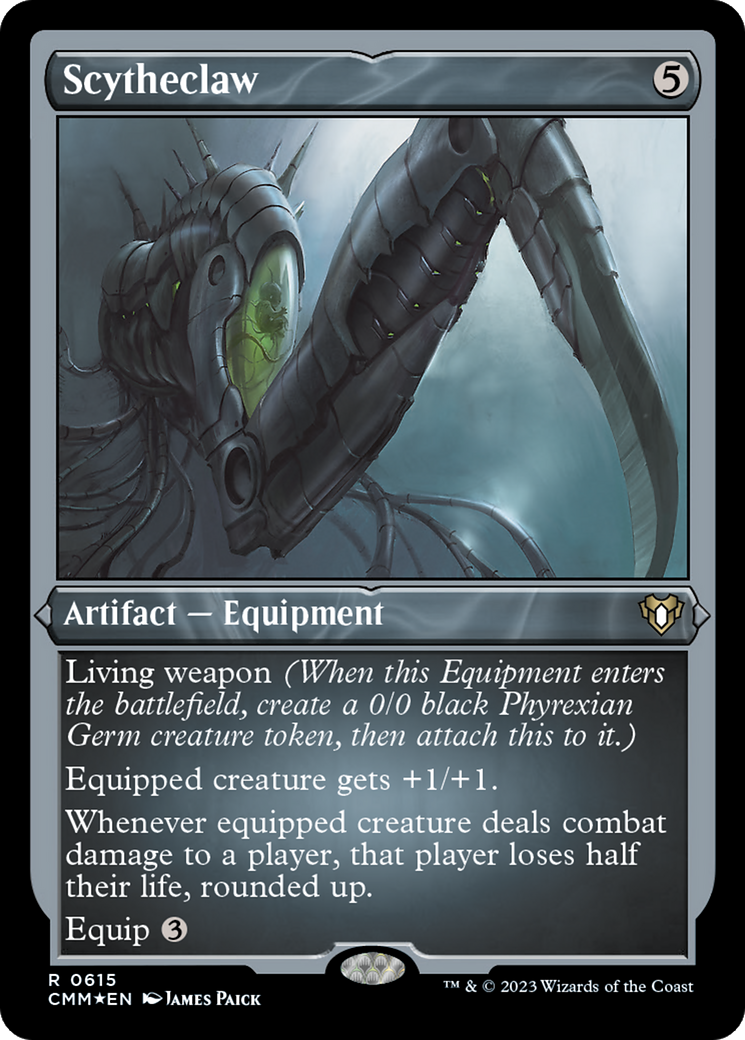 Scytheclaw (Foil Etched) [Commander Masters] | The Time Vault CA