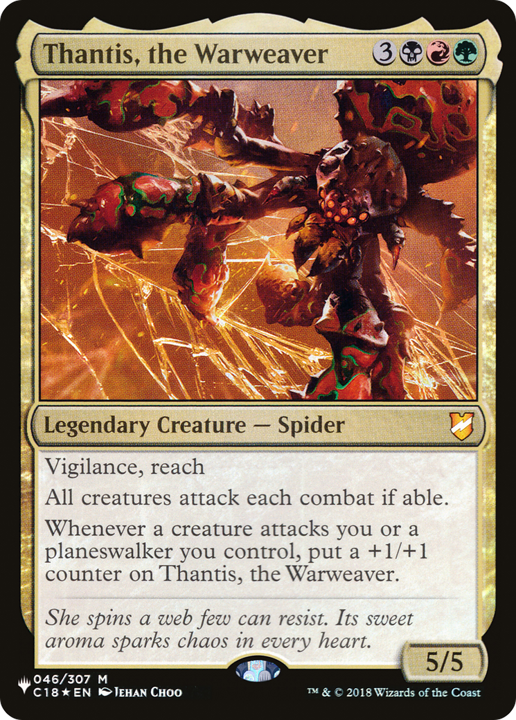 Thantis, the Warweaver [The List] | The Time Vault CA