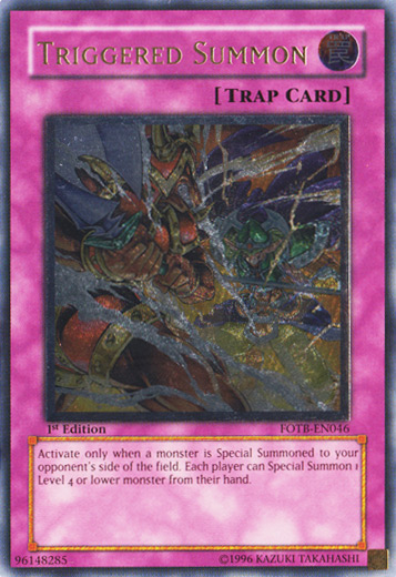 Triggered Summon [FOTB-EN046] Ultimate Rare | The Time Vault CA