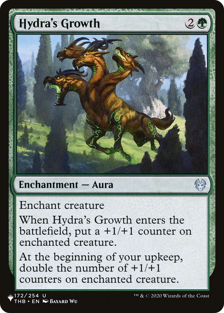Hydra's Growth [The List] | The Time Vault CA