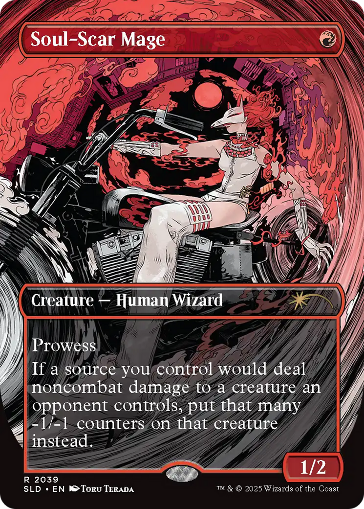 Soul-Scar Mage (2039) (Rainbow Foil) [Secret Lair Drop Series] | The Time Vault CA