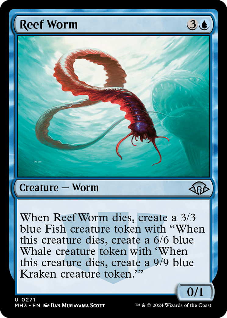 Reef Worm [Modern Horizons 3] | The Time Vault CA