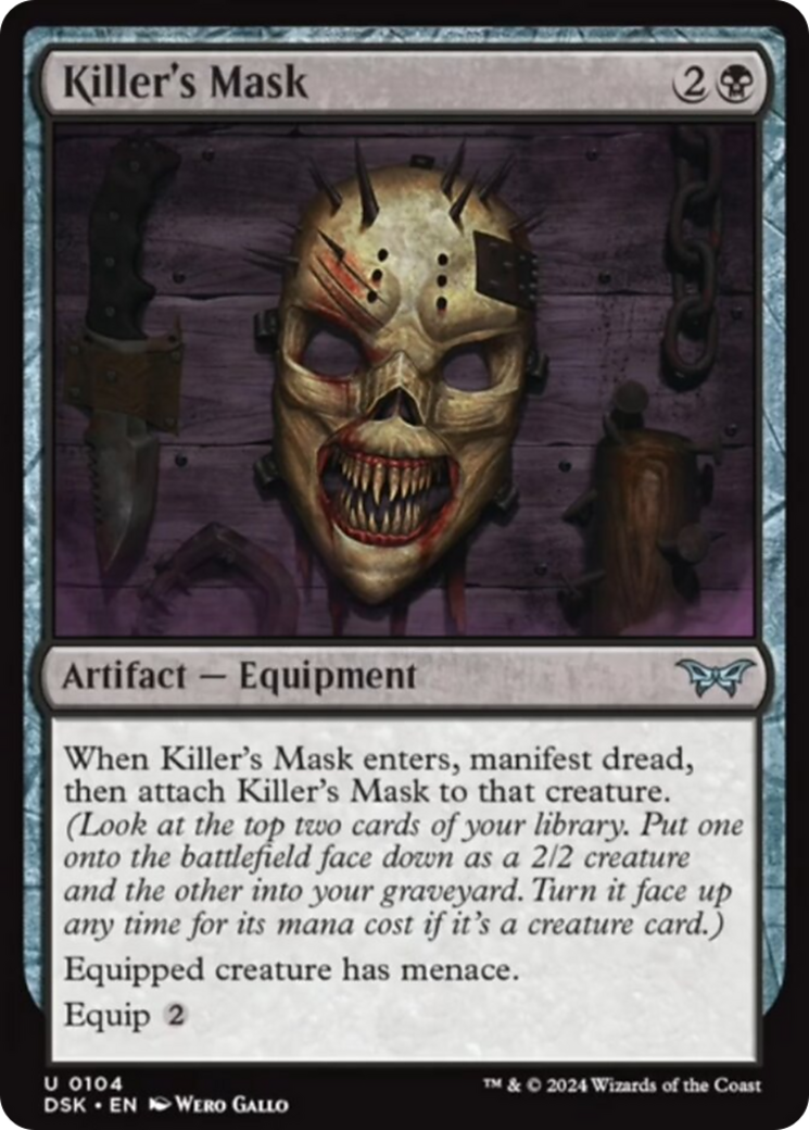 Killer's Mask [Duskmourn: House of Horror] | The Time Vault CA