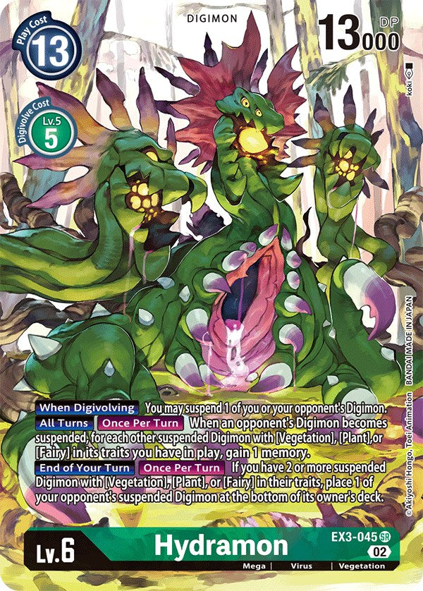 Hydramon [EX3-045] (Alternate Art) [Draconic Roar] | The Time Vault CA