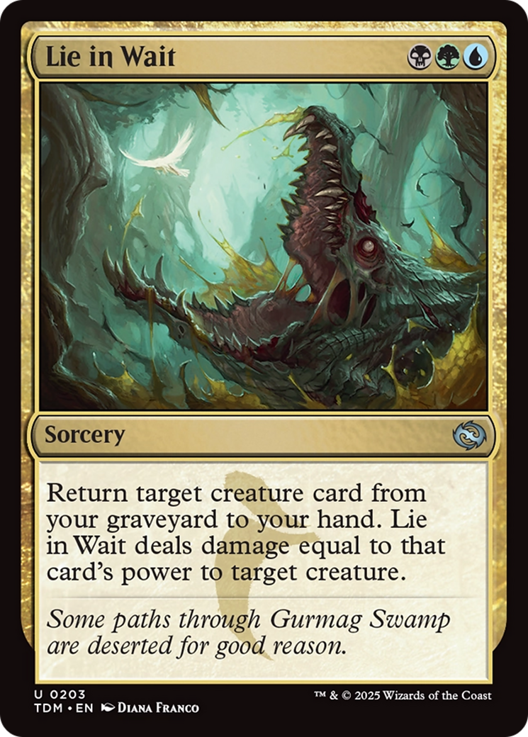 Lie in Wait [Tarkir: Dragonstorm] | The Time Vault CA