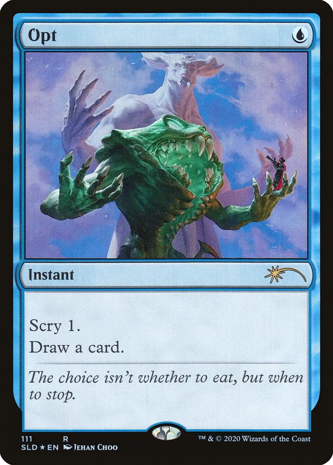 Opt [Secret Lair Drop Series] | The Time Vault CA