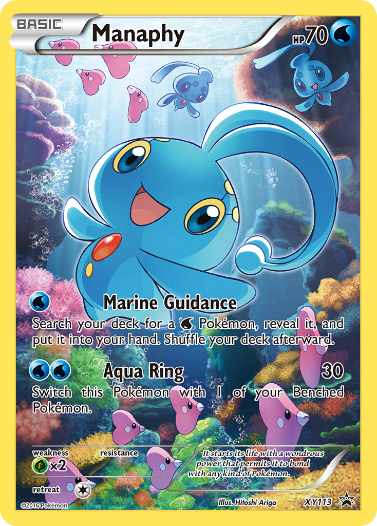 Manaphy (XY113) [XY: Black Star Promos] | The Time Vault CA