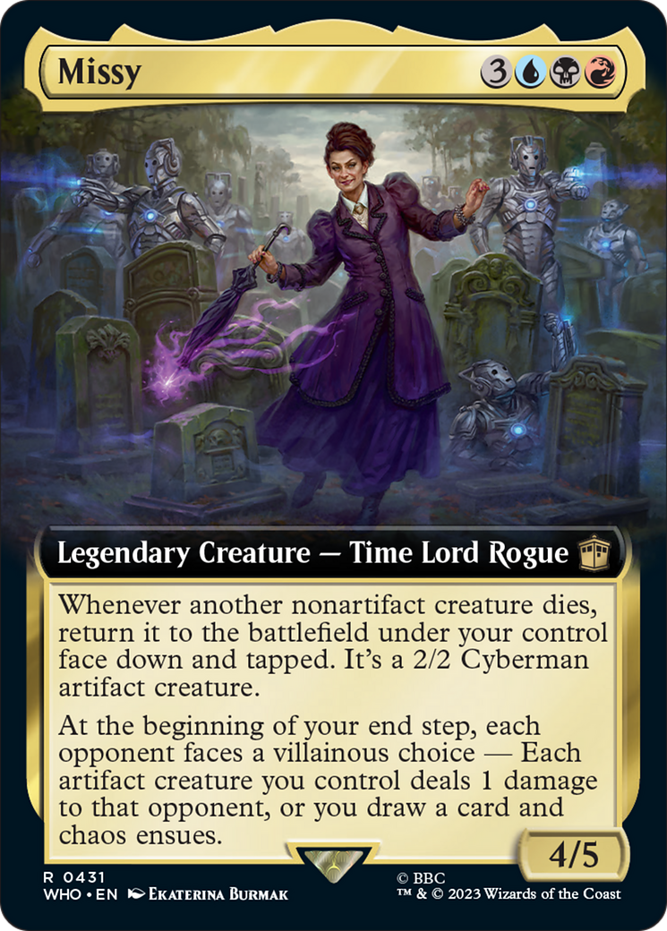 Missy (Extended Art) [Doctor Who] | The Time Vault CA