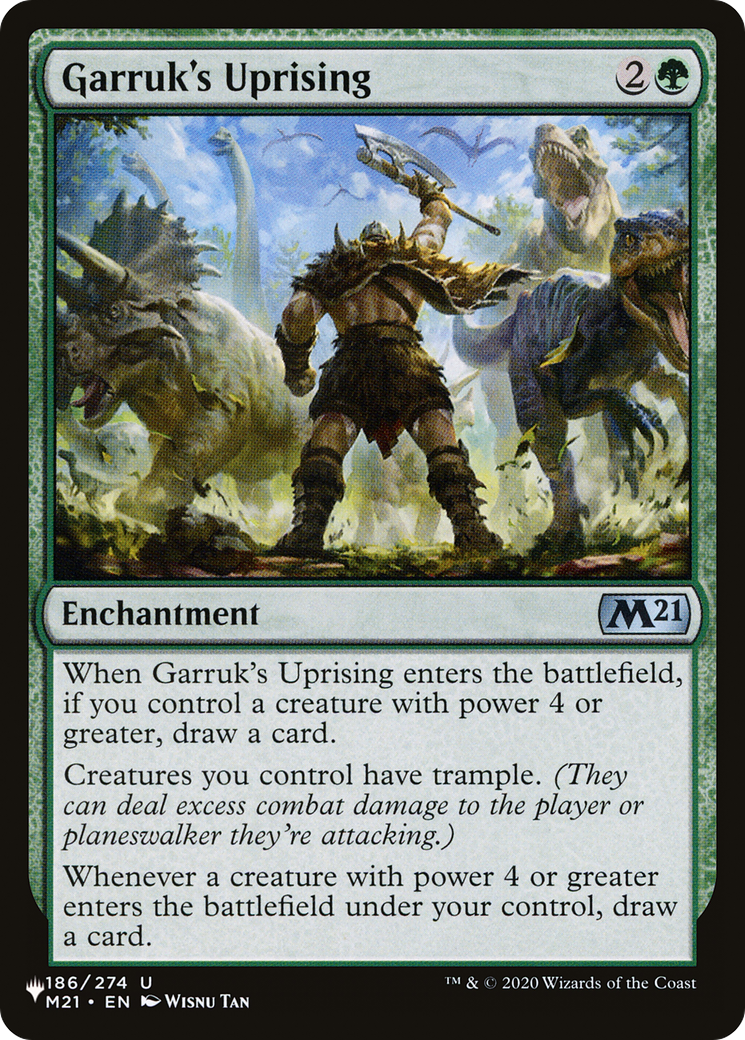 Garruk's Uprising [The List] | The Time Vault CA